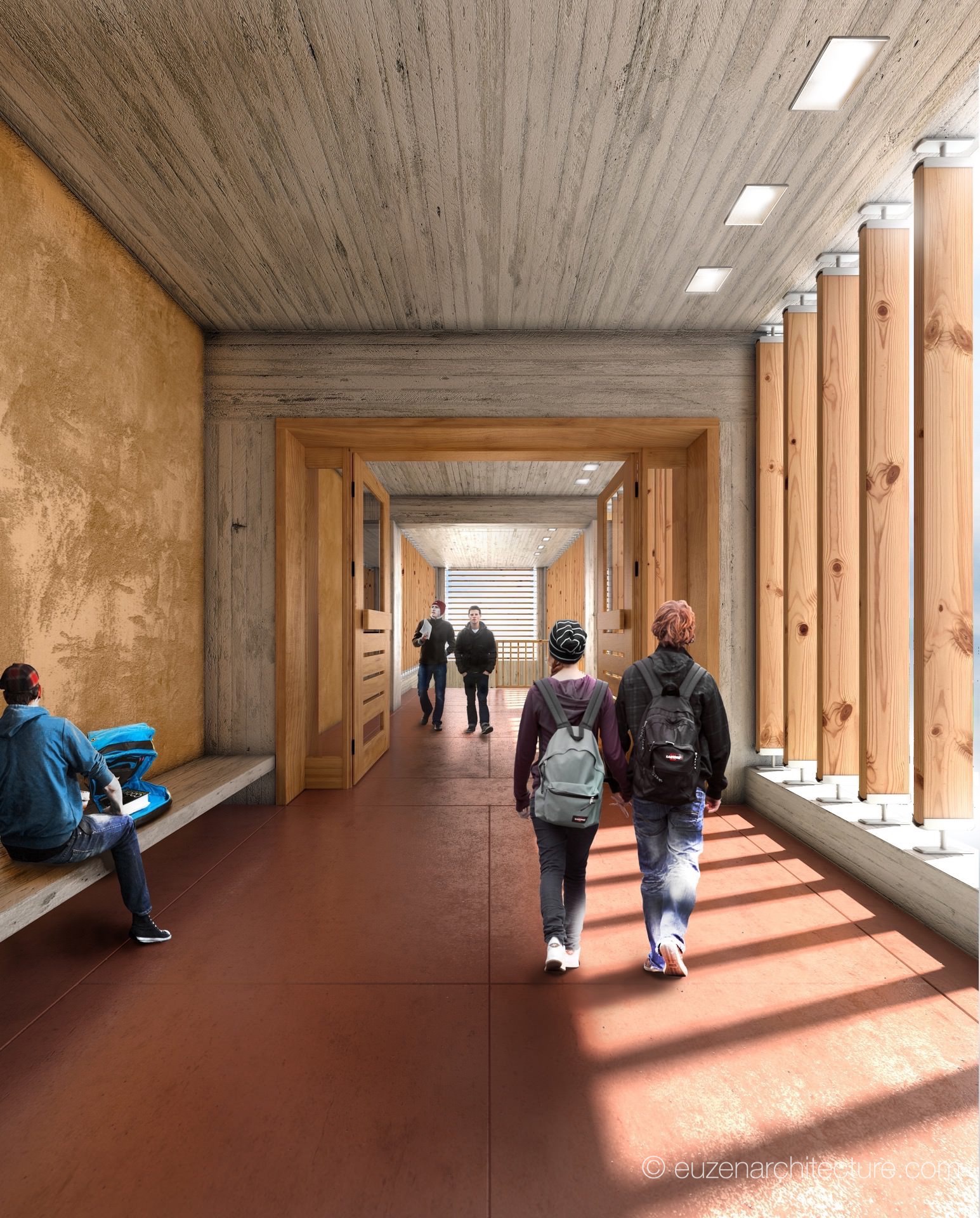 Secondary School Stair Access